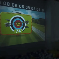 Jeu de tir à l'arc virtuel HD interactif avec projecteur, jeux de tir à l'arc numériques, simulateur de tir à l'arc, jeu de fitness, mur vidéo