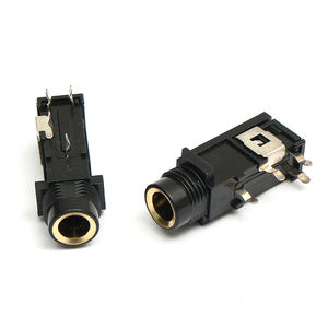 ซ็อกเก็ตไมโครโฟน6.35สำหรับเวทีซ็อกเก็ตตัวขยายสัญญาณไมโครโฟนทองแดงชั้นดีสำหรับมืออาชีพ - Product Image 2