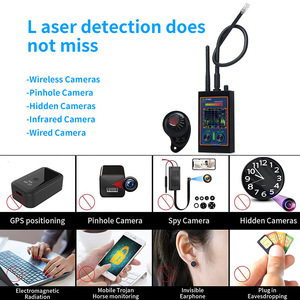 El más nuevo P7000 Anti Spy Mini Camera Gsm Cámara oculta Dispositivo de escuchas telefónicas Gps Tracker Detector Finder - Product Image 4