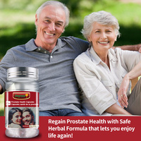 Capsules Prostate Strong Man OEM, formule à base de plantes, complément alimentaire pour la santé, vente en gros, santé de la prostate, gélules molles
