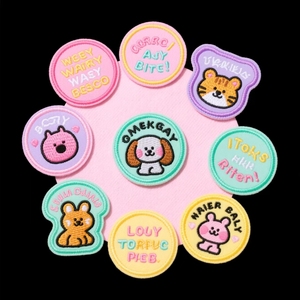 3D PVC brodé anglais citations inspirantes tactique <span class=keywords><strong>moral</strong></span> Badge Applique feutre crochet et boucle patchs pour veste sac à dos sac - Product Image 4