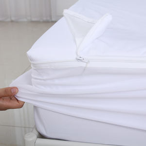 Nouveau <span class=keywords><strong>produit</strong></span> : Protège-<span class=keywords><strong>matelas</strong></span> 2 en 1 avec fermeture éclair, housse de <span class=keywords><strong>matelas</strong></span> imperméable, compatible avec une profondeur de 9 à 18 pouces - Product Image 3