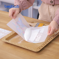 Vente en gros Offre Spéciale DTF poudre thermofusible adhésif PET Film poudre pour transfert thermique impression vêtement