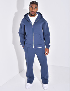 Conjunto Deportivo Personalizado TN para Hombre, Corte Holgado, Tejido Transpirable, Estilo Deportivo, Sudadera con Cremallera y Pantalones de Pierna Recta - Product Image 4