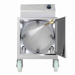 Máquina comercial de acero inoxidable para lavar brochetas de barbacoa, máquina de cortar y dividir, extractor de agua, dispensador, 220V, 1 año de garantía - Product Image 1