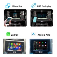 Unité de rétrofit MIB WIFI sans fil CarPlay Android Auto pour VW Beetle Scirocco Passat Sharan Polo Golf Mirror Link Parking Reverse