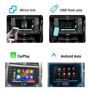 Unidad de actualización MIB WIFI inalámbrica <span class=keywords><strong>CarPlay</strong></span> Android Auto para VW Beetle Scirocco Passat Sharan Polo Golf Mirror Link, con función de aparcamiento y marcha atrás - Product Image 2