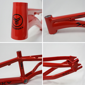 YOSHOKA 21 pulgadas de Toptube Marco de aleación de aluminio bicicleta de carreras BMX bicicleta truco deporte bicicleta ciclismo adultos niños bicicletas - Product Image 5