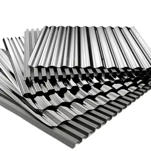 0.13mm Gi acciaio al carbonio zincato lamiera di copertura in acciaio ondulato/Galvalume mattonelle di metallo/materiale da costruzione in acciaio per coperture in ferro