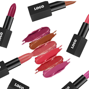 Productos de Belleza para Labios Personalizados, Bálsamo Labial Natural Hidratante en Tubo Cuadrado, Resistente al Agua, con Brillo Perlado y Destellos, Lápiz Labial de Marca Privada - Product Image 1