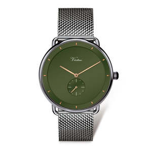 <span class=keywords><strong>2025</strong></span>男女兼用クォーツ時計高級ステンレス鋼カスタムデザイン防水18mmバンド38mmアンティーク低MOQ - Product Image 1