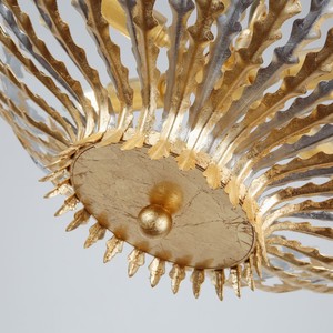 Chandeliers Pendant <b>Lights</b> Modern Pendant <b>Light</b> Luxury Hanging <b>Light</b> Gold <b>Leaf</b> Ceiling Lamp for Living Room Dining Room Hotel - Product Image 5