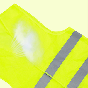 Bán Buôn Vàng Dệt Kim An Toàn Vest Với Biểu Tượng Tùy Chỉnh Không Thấm Nước Xây Dựng Phản Quang Sọc Tùy Chỉnh Hỗ Trợ - Product Image 3