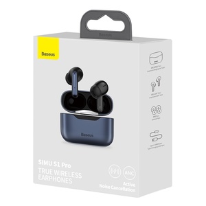 SIMU-auriculares inalámbricos <span class=keywords><strong>S1</strong></span> Pro ANC con cancelación activa de ruido, dispositivo de audio TWS, compatible con carga inalámbrica - Product Image 6