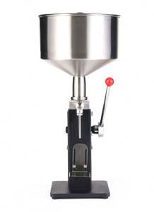 Machine de remplissage manuelle de bouteilles de 200 ml pour boissons, crèmes cosmétiques, huiles, dentifrices, shampoings, ketchup et miel - Product Image 2