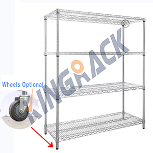 Organizador de cables de calibre pesado 42x14x60insh Estante de almacenamiento industrial con estantes ajustables Estante de almacenamiento de alambre de alta resistencia - Product Image 2