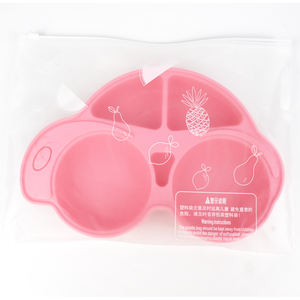 Set de plaques d'alimentation pour enfants, sans Bpa, avec ventouse en silicone pour les tout-petits. - Product Image 3