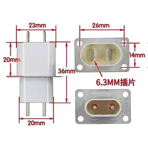 Konverter Soket Magnetron Microwave Oven Elektronik PengYing 4 Pin Filamen untuk Rumah - Product Image 4