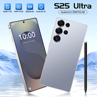 Teléfono Inteligente 5G de Alta Gama S25 Ultra con Procesador Deca Core, Cámara Frontal de 48MP, Pantalla HD de 7.3 Pulgadas, 16GB de RAM, 1TB de Almacenamiento, Doble SIM