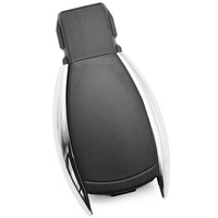 Funda Universal para Llave Inteligente de 3 Botones, Control Remoto de Entrada sin Llave, Cubierta de Llave de Coche, Llaves de Repuesto para Vehículos
