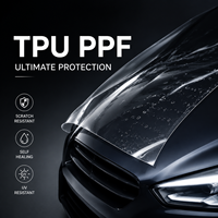 Muestra Gratuita de Película Protectora de Pintura TPU Premium, Alto Brillo, Autoregenerable, Transparente, PPF, Película de Protección Automotriz Profesional