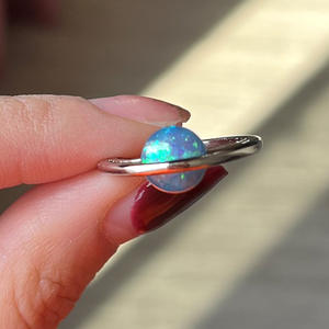 Anelli Romantici in Acciaio Inossidabile con Gemme e Zirconi, Placcatura in Rodio/Oro, Gioielli da Matrimonio Certificati IGI - Product Image 2