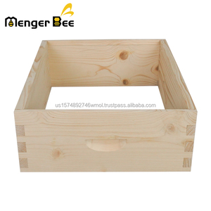 กล่องรังผึ้งไม้เฟอร์ Mengerbee ขนาด 10 เฟรม แบบ Langstroth ขนาดกลาง แบบ Super Box ยังไม่ได้ประกอบ สำหรับเลี้ยงผึ้ง - Product Image 1