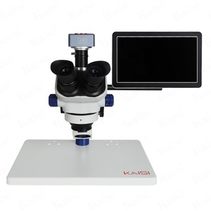 삼안 입체 현미경 휴대폰 수리용 카이시 TX-350E 현미경 7-50배 연속 줌 - Product Image 1