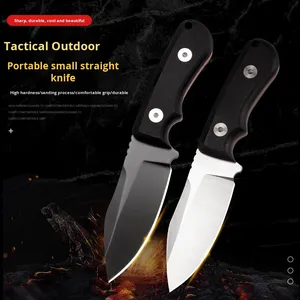 Coltello da Campeggio Multifunzionale <span class=keywords><strong>Eagle</strong></span> Blade di Alta Qualità, Lama Fissa in Acciaio D2, Impugnatura G10, Grado Industriale Portatile e Compatto - Product Image 2