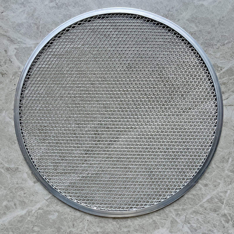 Yawdil 8-13 Pouce Réutilisable Antiadhésif Pizza Écran Pan, Ronde