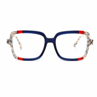 Montures optiques en acétate laminé coloré Resda RSD8056 2026 – Lunettes de vue de haute qualité et tendance pour femmes