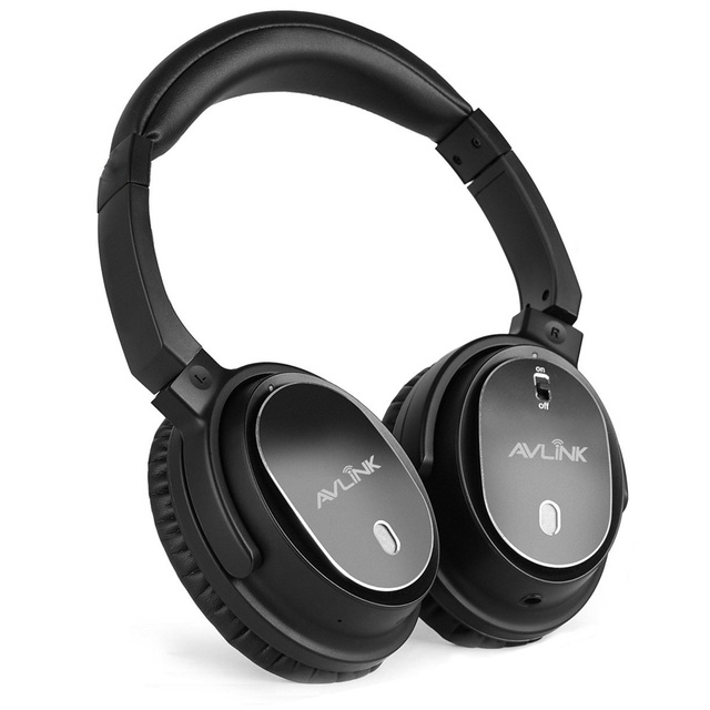ANC Over Ear Headphones 20dB Active Noise Cancelling Wireless Headset Bluetooth 5.3 HiFi Stereo Headphones for Work and Gaming