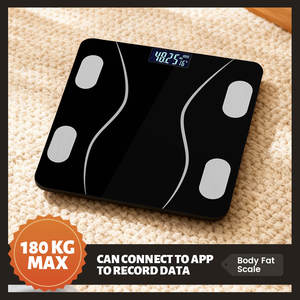 Hochfeste Gehärtete Glas-Körperwaage mit LED-Anzeige für den Heimgebrauch Digitale Körperfettwaage mit OEM/ODM-Unterstützung - Product Image 6