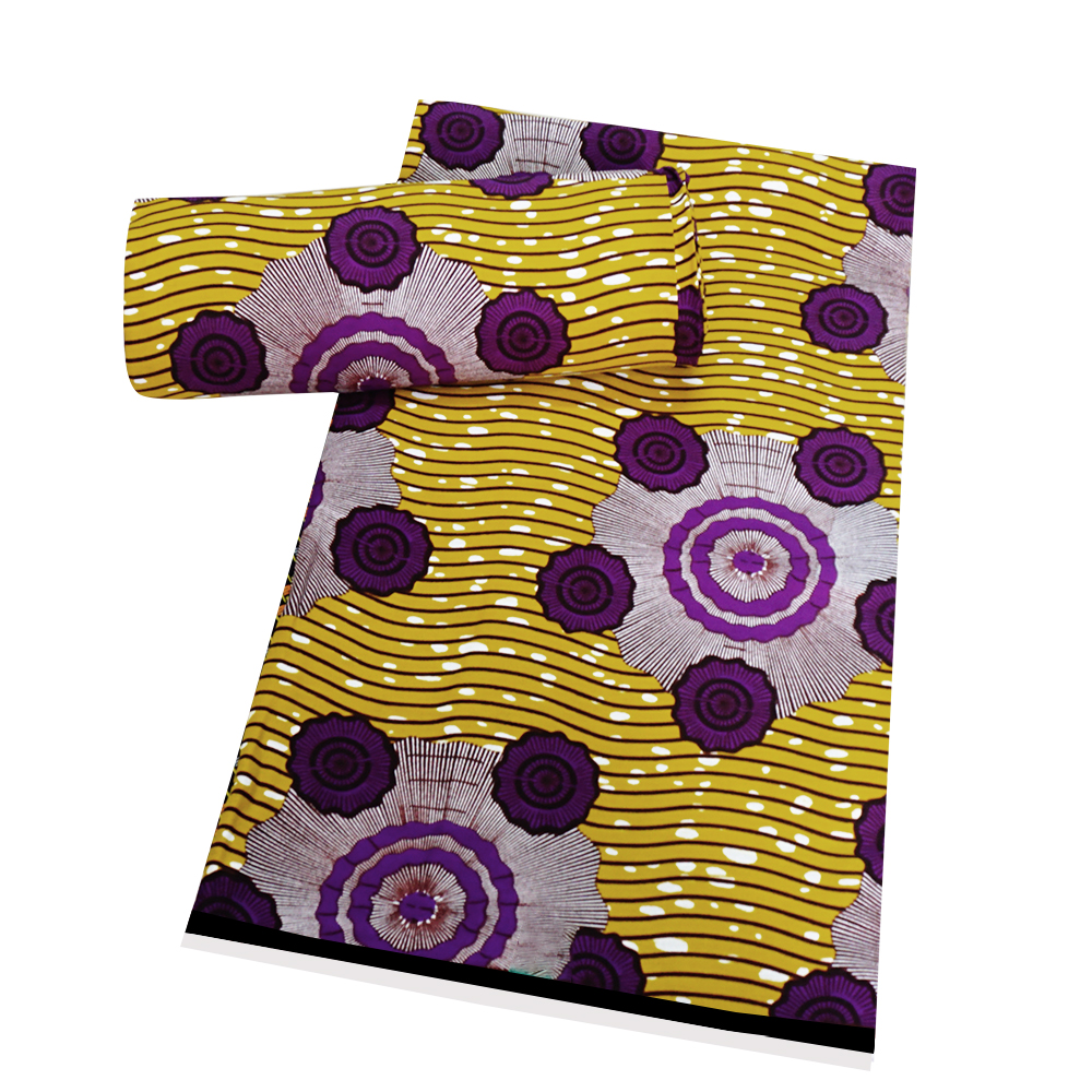 Kitenge восковая ткань Анкара африканская восковая ткань 100% хлопок восковая ткань kente V1134