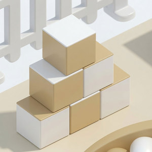 Área de Juegos Interior para Niños, Estructura de Madera con Escaleras, Rampa y Bloques de Escalada para Uso Doméstico - Product Image 2