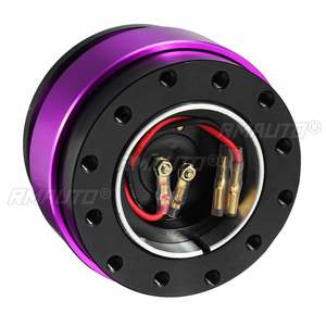 Adaptateur universel de moyeu de volant à dégagement rapide pour voiture, kit de fixation en aluminium à 6 trous - Product Image 5