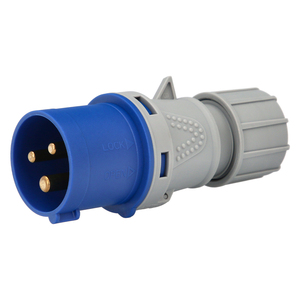 Enchufe/enchufadera industrial monofásico 16 A / 220 V. - Product Image 1