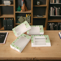 Runxing carton déjeuner sushi moto boîte de livraison de nourriture avec fenêtre transparente