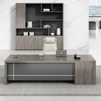 LR-BD-019  Vente chaude Mobilier de bureau moderne Design élégant Fabrication de qualité supérieure Bureau de direction pour usage commercial
