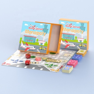 Set di giochi da tavolo <span class=keywords><strong>monopoli</strong></span> con Logo personalizzato per la famiglia all'ingrosso intellettuale Puzzle Puzzle <span class=keywords><strong>gioco</strong></span> da tavolo OEM - Product Image 2