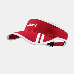Casquette à visière de <span class=keywords><strong>tennis</strong></span> en caoutchouc rehaussé avec logo personnalisé du fabricant Visière légère à séchage rapide pour hommes et femmes - Product Image 6