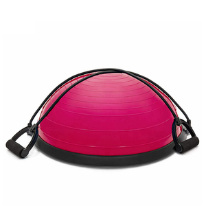 ลูกบอลโยคะแบบหนากันระเบิดขนาด58ซม.,บอลสำหรับเล่นโยคะฝึกความสมดุลพิลาทิสแบบครึ่ง - Product Image 3