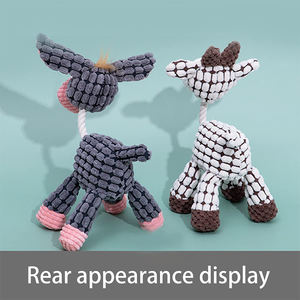 Juguete Masticable para Perros, Diseño de Animales (Burro, Oveja), Resistente y Duradero, Interactivo, con Sonido, Regalo para Mascotas, Venta Caliente de Fábrica - Product Image 4