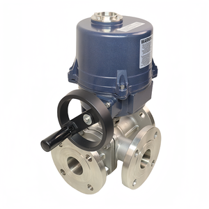 Vanne à boisseau sphérique motorisée en plastique pour eau, compatible UPVC/CPVC/PVC, AC220 - Product Image 4