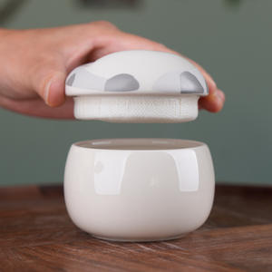 Urna Conmemorativa Ecológica de Cerámica para Perros <span class=keywords><strong>y</strong></span> Gatos con Diseño Hermético - Product Image 5