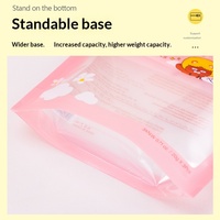Fournisseur direct d'usine, tous types de sacs d'emballage alimentaire, sac à fermeture éclair, sac plat transparent personnalisé avec fenêtre, sac de scellage à la machine