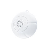 Machine à bruit blanc portable, détecteur de pleurs pour bébé, veilleuse, 12 sons apaisants, rechargeable Type C 1500 mAh