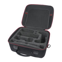 Étui de transport portable pour console de jeu, boîte de rangement pour accessoires de console de jeu, étui rigide en mousse EVA pour PS5 Portal