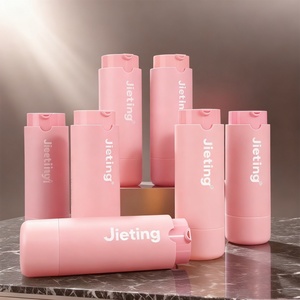 Airless <b>Pump</b> <b>Bottle</b> Cosmetic Skin Care Packaging Lotion <b>Bottle</b> Cosmetic Empty Round Purple Screen Printing Airless <b>Bottle</b> - Product Image 2