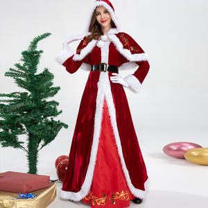 Frauen Weihnachtskostüm Cosplay Königin Kleid Weihnachtsmann Weihnachtsgeschenk - Product Image 6